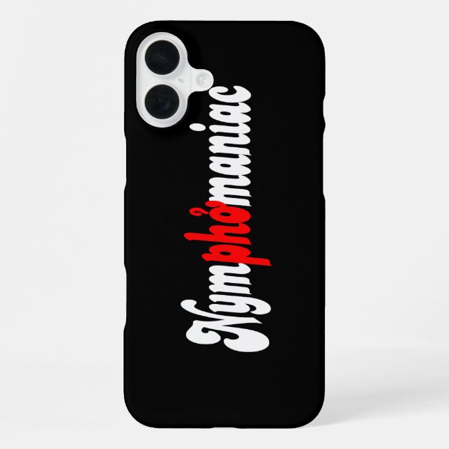 Funda Para iPhone Ninfómana (Reverso )
