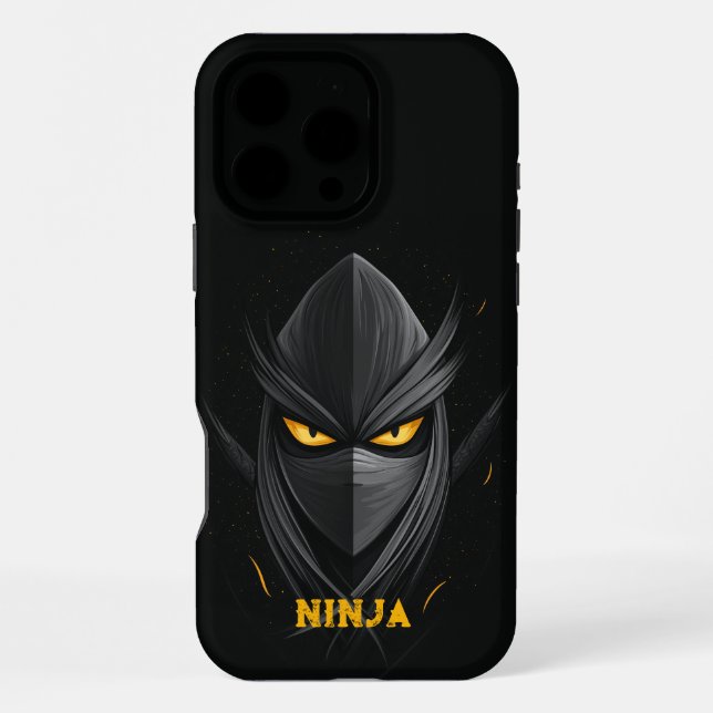 Funda Para iPhone Ninja Black furioso (Reverso )