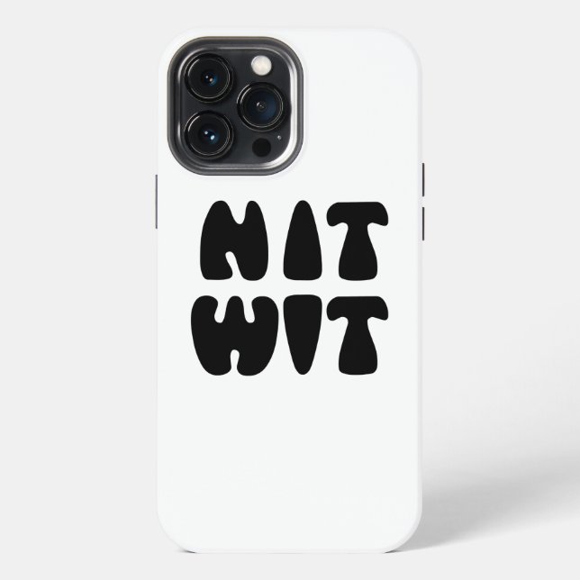 FUNDA PARA iPhone NITWIT (Reverso )
