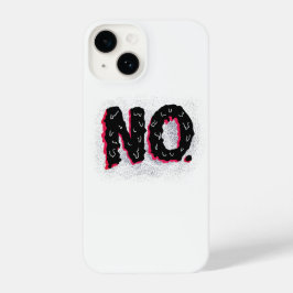 Funda Para iPhone 14 No: Declaración Negativa manuscrita