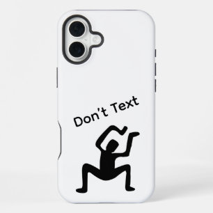 Funda Para iPhone 16 Plus No envíes mensajes de texto