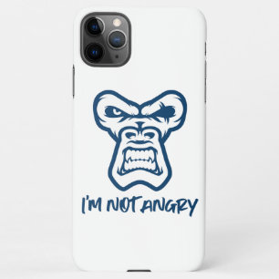 Funda Para iPhone 11Pro Max No estoy enfadado - El mono