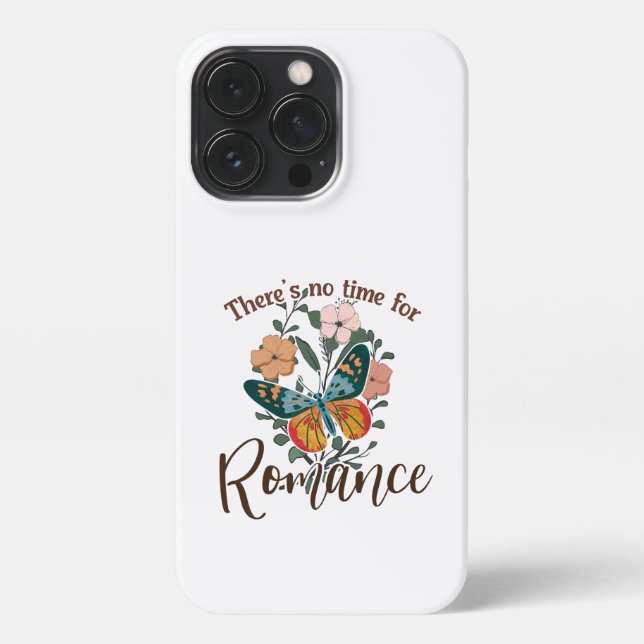 FUNDA PARA iPhone NO HAY TIEMPO PARA ROMANCE (Reverso)