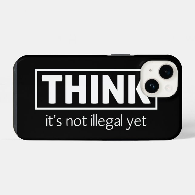 Funda Para iPhone No ilegal (Reverso Horizontal)