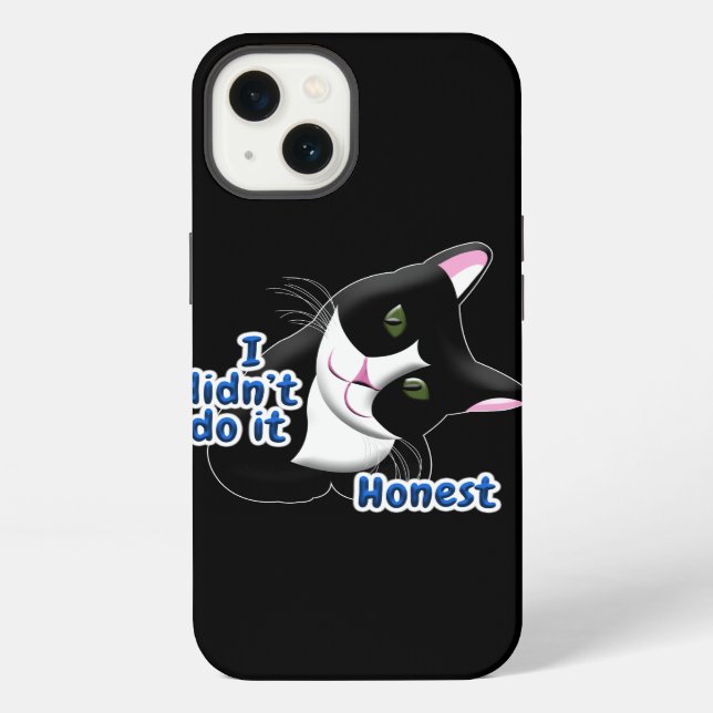 Funda Para iPhone No lo hice Cat (Reverso )