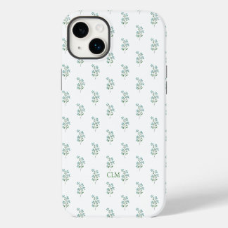 Funda Para iPhone 14 Plus No me olvides Floral Dulce Preppy