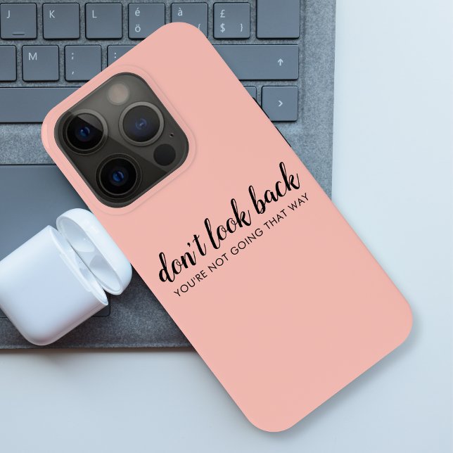 Funda Para iPhone No mires hacia atrás | Moderno levantamiento Pachy (Subido por el creador)