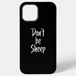 Funda Para iPhone 12 Pro Max No sean ovejas Citas de humor sobre regalo de ov