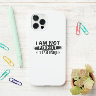 Funda Para iPhone 12 Pro No soy perfecto, pero soy único
