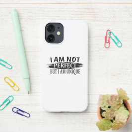 Funda Para iPhone 12 Mini No soy perfecto, pero soy único