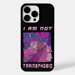 FUNDA PARA  iPhone 14 PRO MAX NO SOY TRAINSPÓBICO