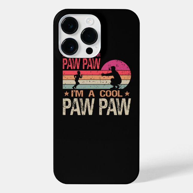 Funda Para iPhone No soy una Paw Regular Soy una Paw Vinta de Guay (Reverso)