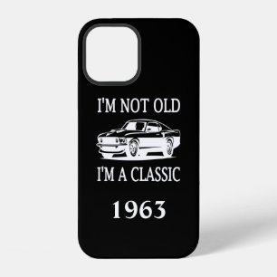 Funda Para iPhone 12 No soy viejo, soy un clásico coche divertido clási