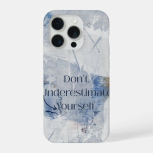 No te subestimes Motivacional Azul