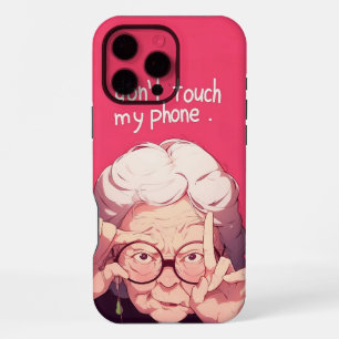 Funda Para iPhone 16 Pro Max No Toques Mi Teléfono