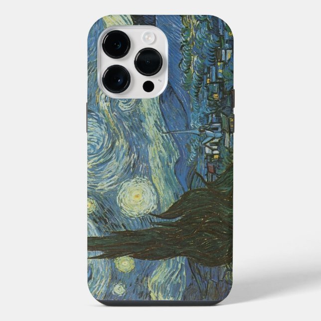 Funda Para iPhone Noche estrellada (Reverso )