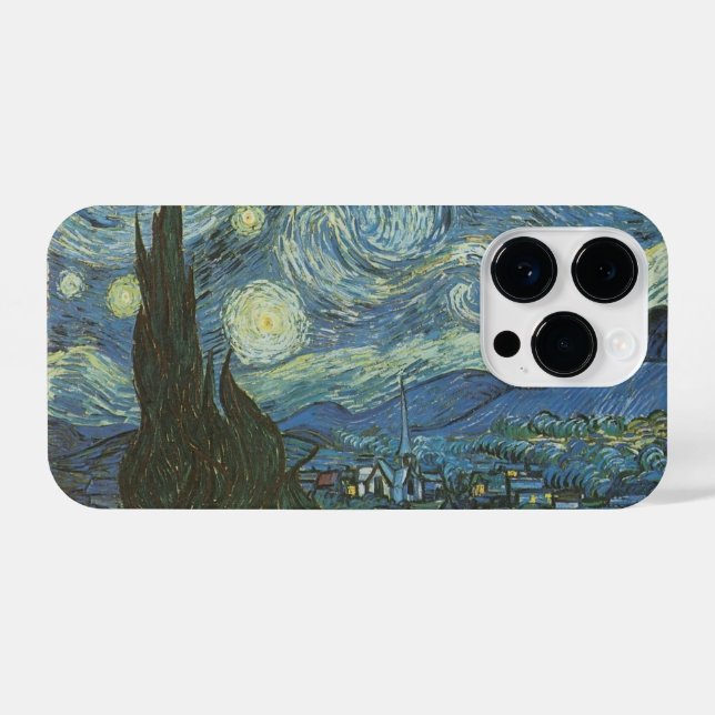 Funda Para iPhone Noche estrellada (Reverso Horizontal)