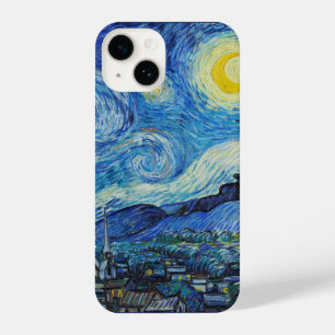 Funda Para iPhone 14 Noche estrellada de Van Gogh - Personalizable