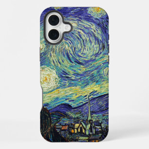 Funda Para iPhone 16 Plus Noche estrellada por van Gogh