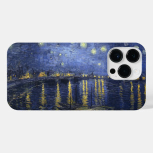 Funda Para iPhone 14 Pro Max Noche estrellada sobre el Ródano