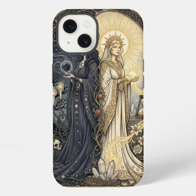 Funda Para iPhone Noche y Día (Reverso )
