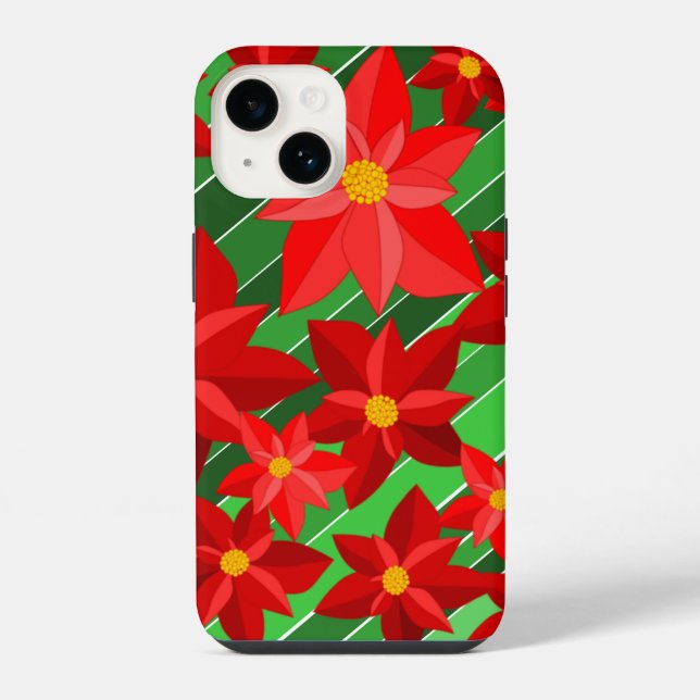 Funda Para iPhone Nochebuenas  (Reverso )