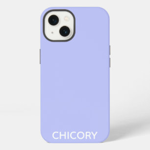 nombre de color azul de flor de achicoria Case-Mat