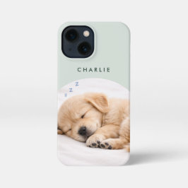 Funda Para iPhone 13 Mini Nombre de Foto Personalizado