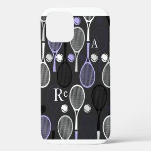 Funda Para iPhone 12 Nombre de jugador de tenis Letras Personalizado Eq