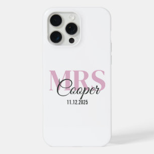 Nombre de la novia con fecha de boda Crimson Light