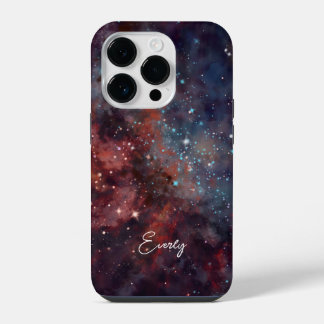 Funda Para iPhone 14 Pro nombre de las galaxias nocturnas