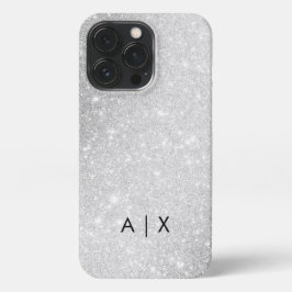 Funda Para iPhone 13 Pro Nombre de pareja monograma simple