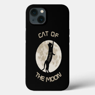 Nombre de personalización del gato de la luna