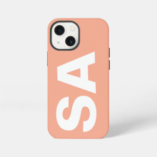 Funda Para iPhone 13 Mini Nombre moderno sencillo y elegante Color mínimo de