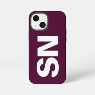 Funda Para iPhone 13 Mini Nombre moderno y sencillo de estilo minimo Vino os