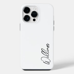 Funda Para iPhone 14 Pro Max Nombre Personalizado de Letra Moderna