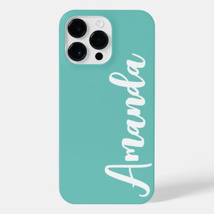Funda Para iPhone 14 Pro Max Nombre personalizado de lujo personalizado persona