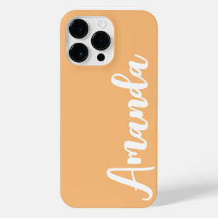 Funda Para iPhone 14 Pro Max Nombre personalizado de lujo personalizado persona