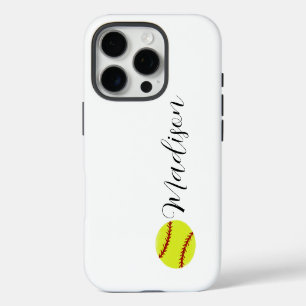 Funda Para iPhone 16 Pro Nombre personalizado del baloncesto de software