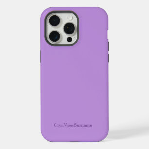 Nombre Personalizado Elegante Lavanda Simple Purpl