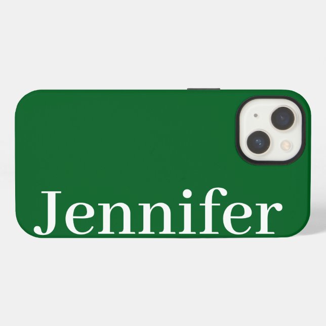 Funda Para iPhone Nombre personalizado personalizado personalizado s (Reverso Horizontal)