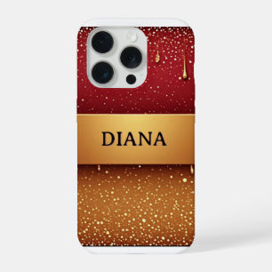 Nombre Personalizado Pintura Roja que Gotea