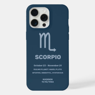 Nombre personalizado / Signo zodiacal Escorpio