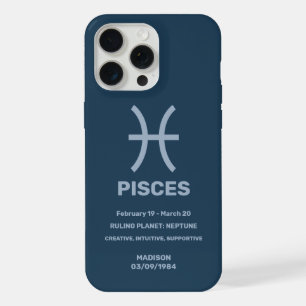 Nombre personalizado / Texto Signo zodiacal Piscis