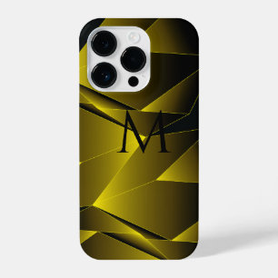 Funda Para iPhone 14 Pro Nombre plantilla inicial Caja de teléfono diseño e