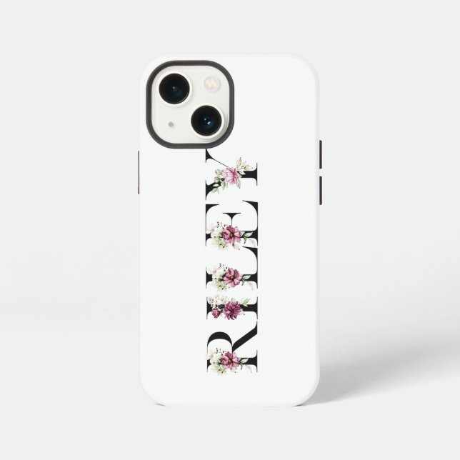 Funda Para iPhone Nombre Riley (Reverso )