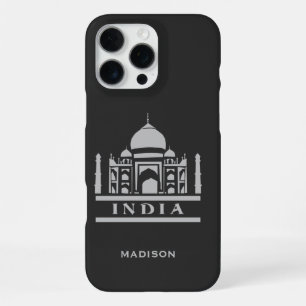 Funda Para iPhone 16 Pro Max Nombre y color personalizados de INDIA
