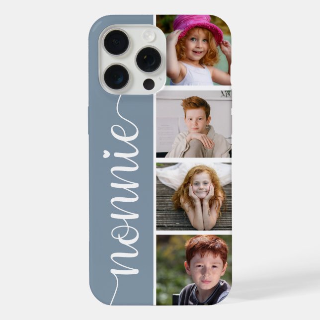 Funda Para iPhone Nonnie 4 Foto (Reverso )