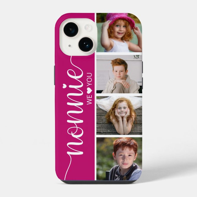 Funda Para iPhone Nonnie 4 Foto (Reverso )