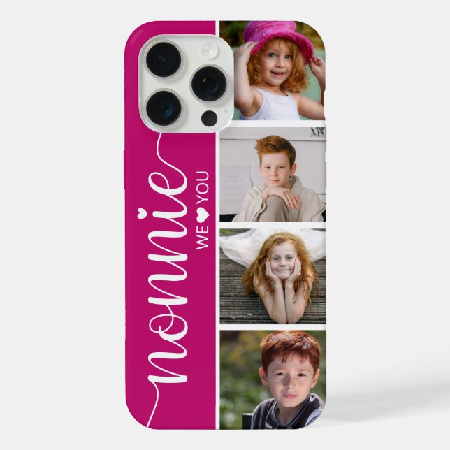Funda Para iPhone Nonnie 4 Foto (Reverso )